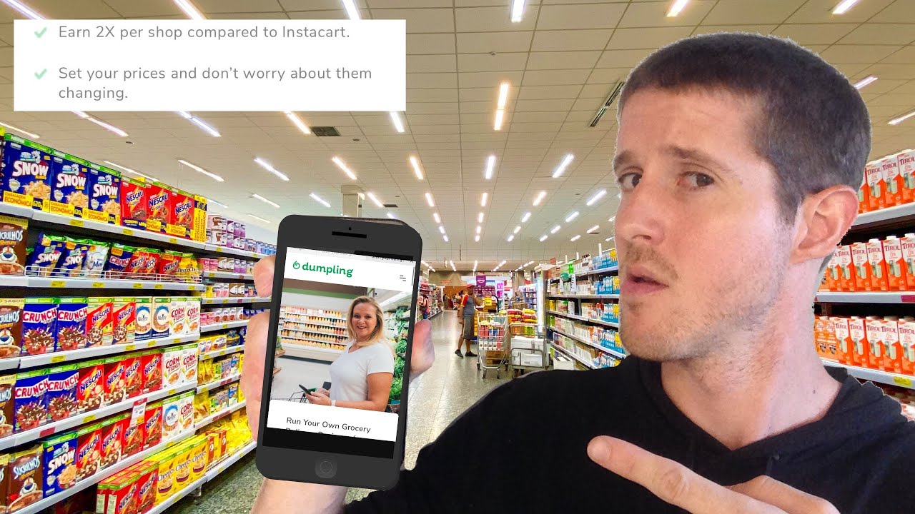 I Signed up to Shop With Dumpling. 2X Instacart & Shipt Pay?