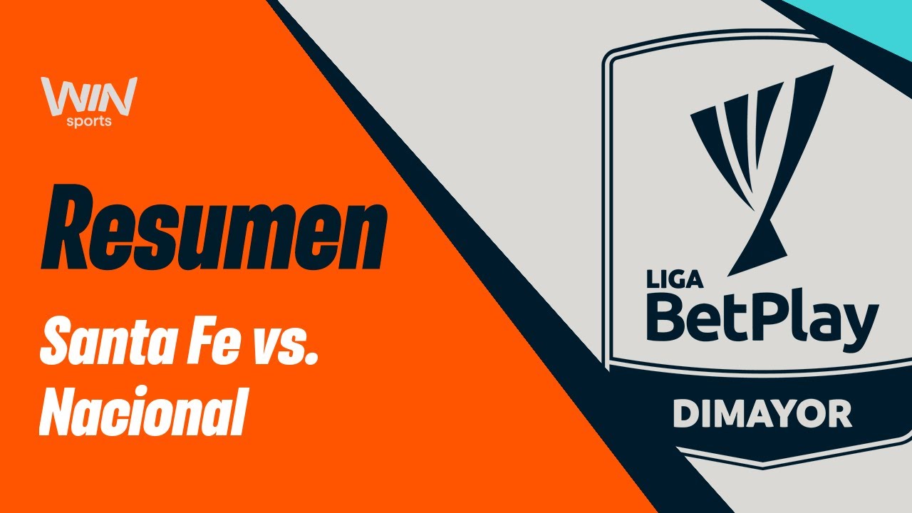 Santa Fe vs. Nacional (resumen y goles) | Liga BetPlay Dimayor 2024-2 | Cuadrangulares - Fecha 6