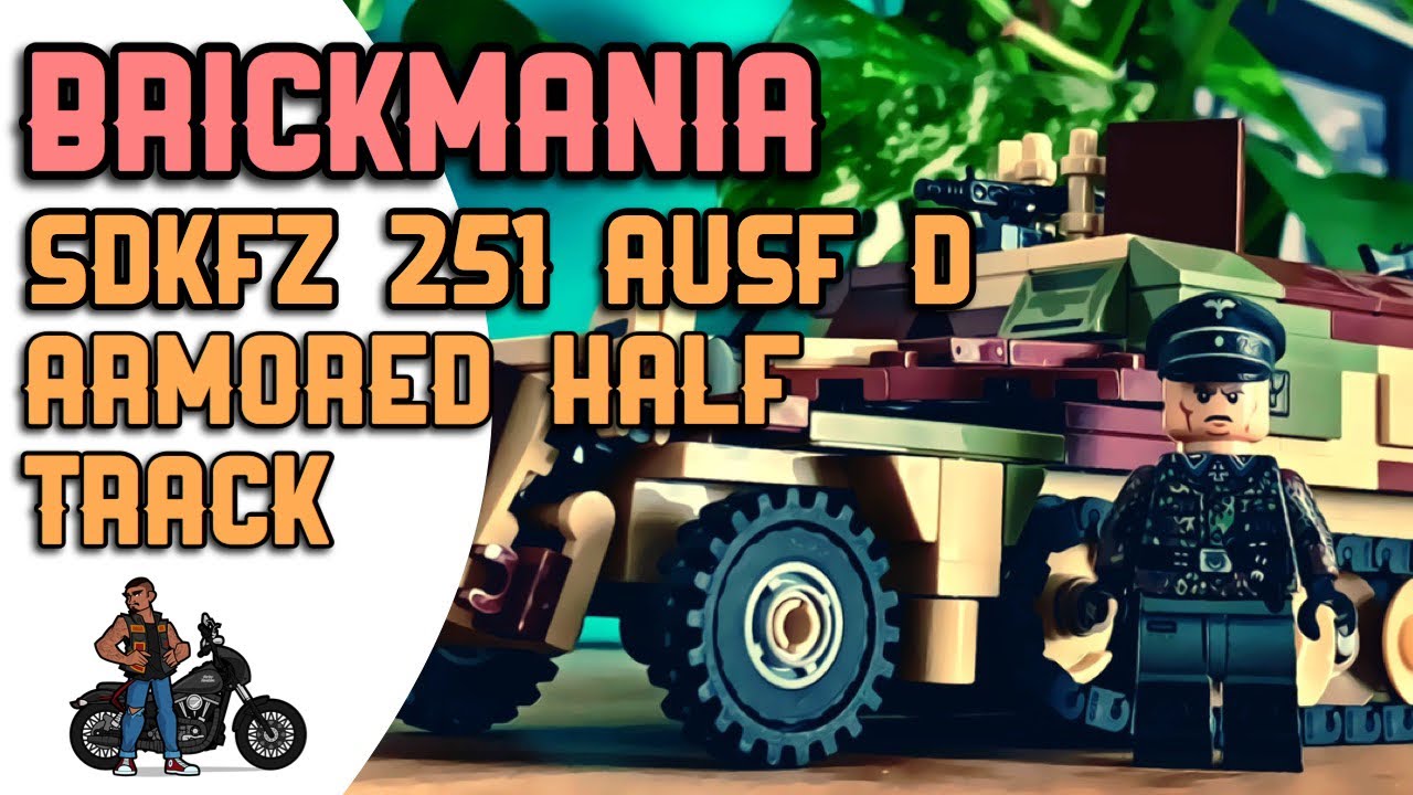 Brickmania SDKFZ 251 AUSF D Armor Half Track