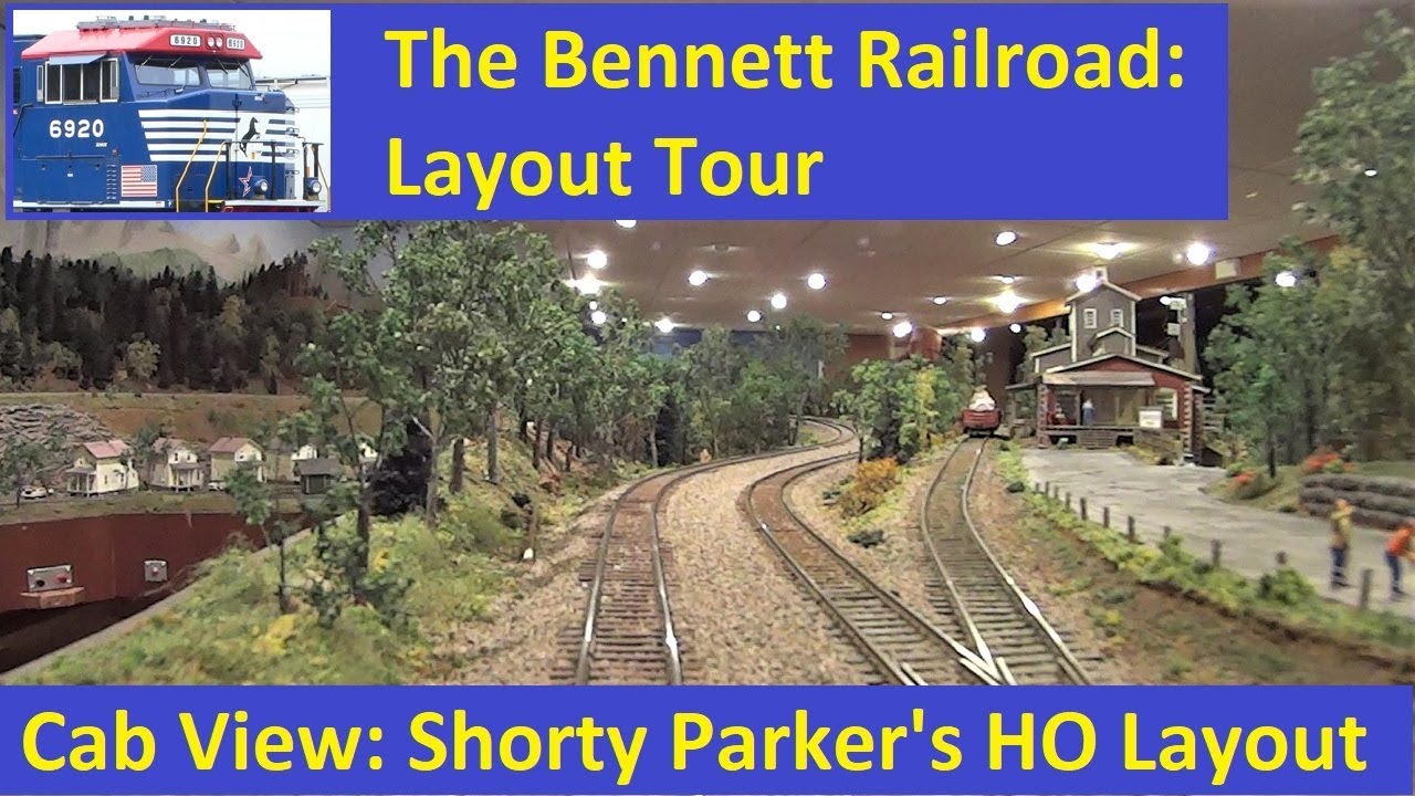 Layout Tour: Cab Ride on Shorty Parker's HO Scale Layout