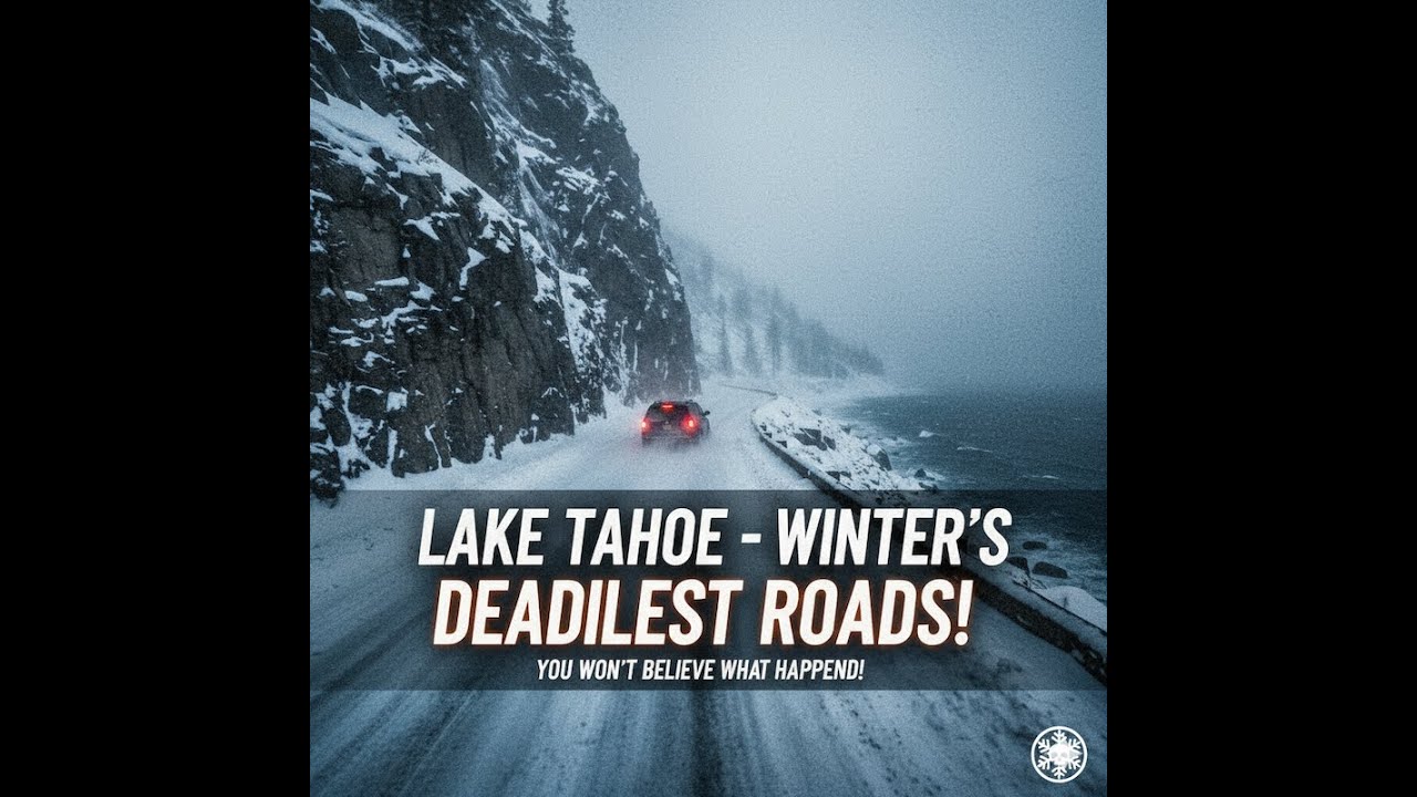 What They DON'T Tell You About Lake Tahoe’s Winters DEADLIEST Roads