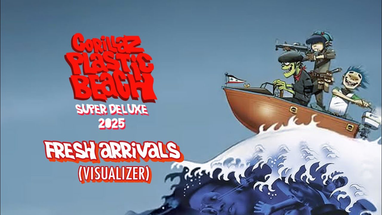 Gorillaz - Fresh Arrivals/Damascus Feat. Mos Def and Omar Souleyman (Plastic Beach Visual)