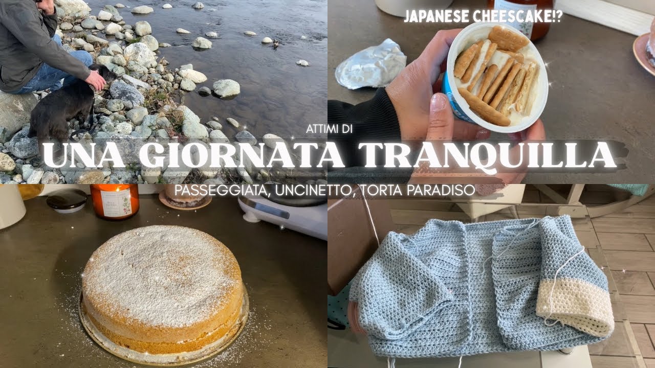 PASSEGGIATA CON LEONE 🐕‍🦺 JAPANESE CHEESCAKE!? 🥧 NUOVI PROGETTI 🎀 TORTA PARADISO 🍰 ✨ Cozy Vlog