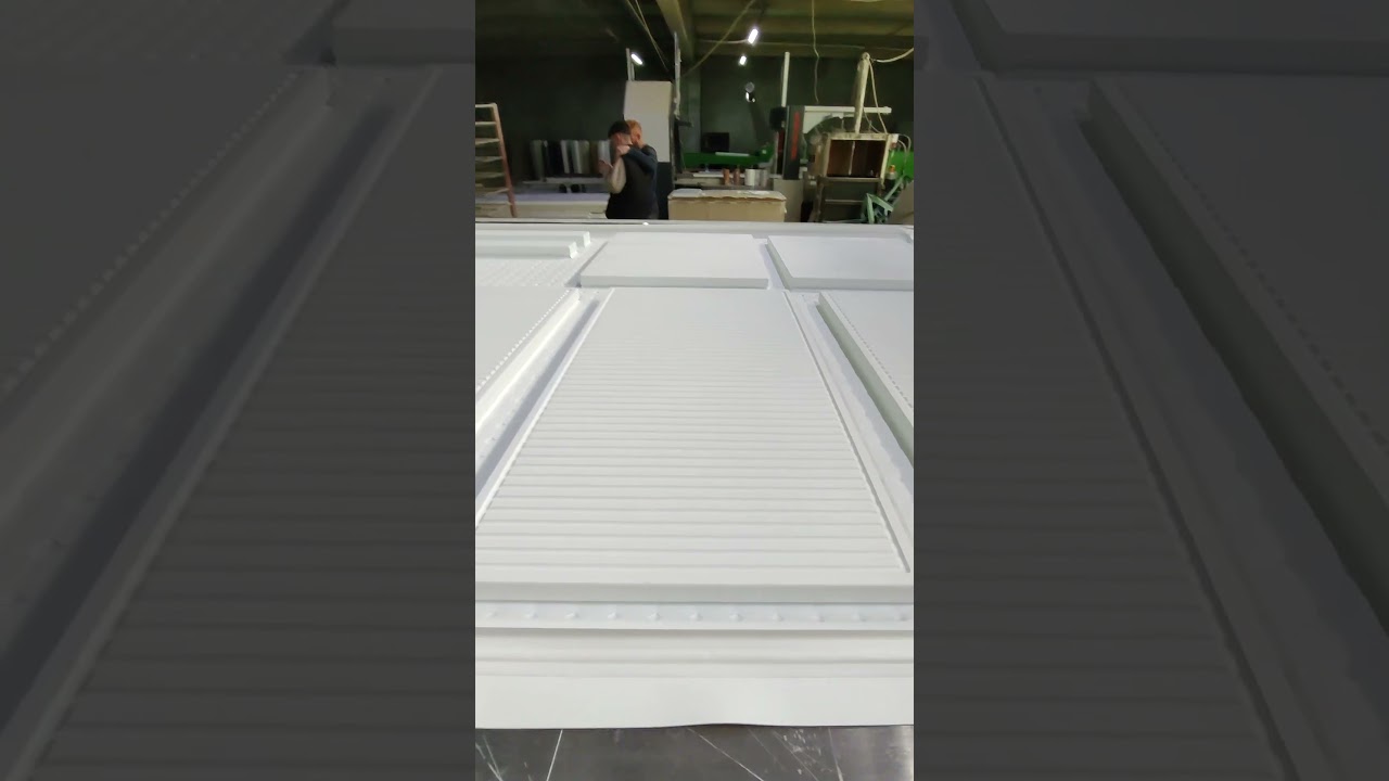 Automatic scan pin system three working tables membrane tables membrane machine at customer factory.