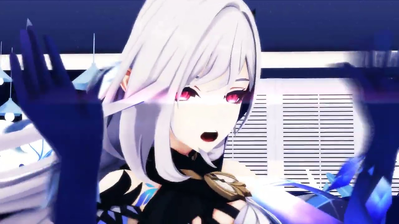 [MMDxGenshin] Eve, Psyche & Bluebeard's Wife (Skirk)