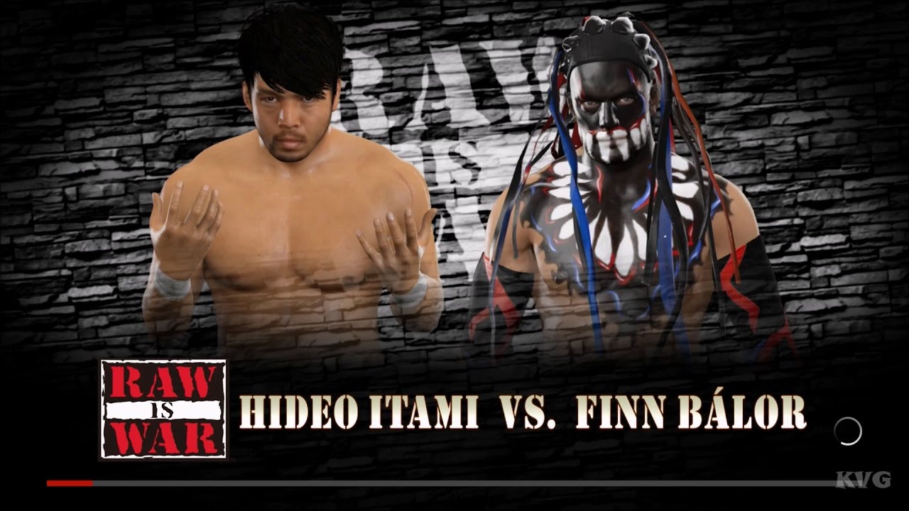 WWE 2K17 - Hideo Itami vs Finn Bálor | Gameplay (HD) [1080p60FPS]