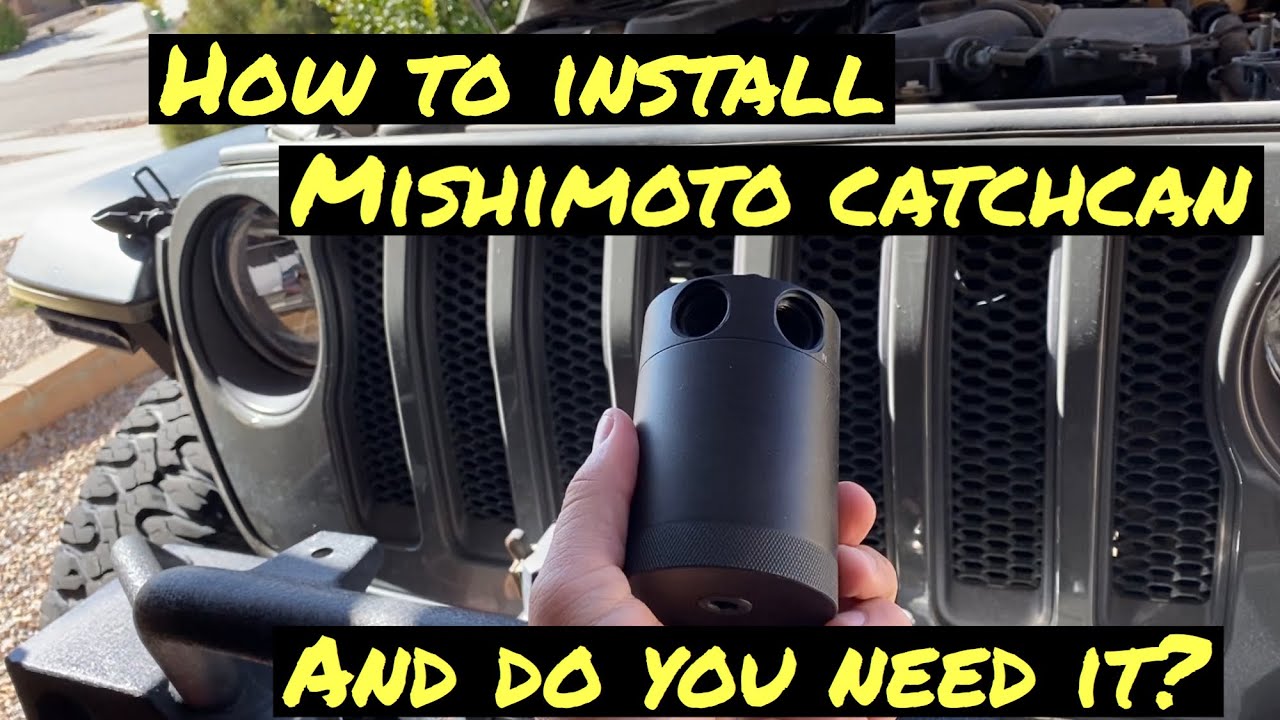 Как установить маслоуловитель Mishimoto на Jeep JL