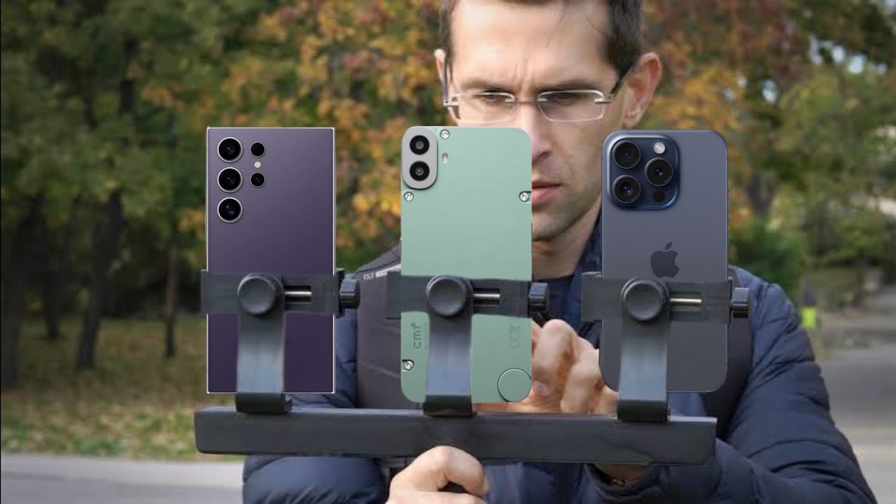 Nothing CMF Phone 1 VS iPhone 15 Pro Max VS Samsung Galaxy S24 Ultra Camera Test Comparison