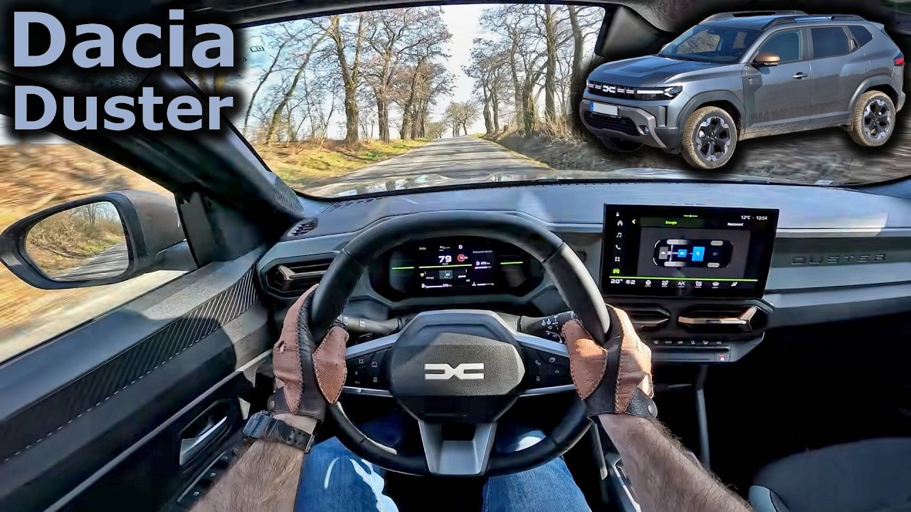 2026 Dacia Duster hybrid-G 150 4×4 EDC - POV driving in 4K