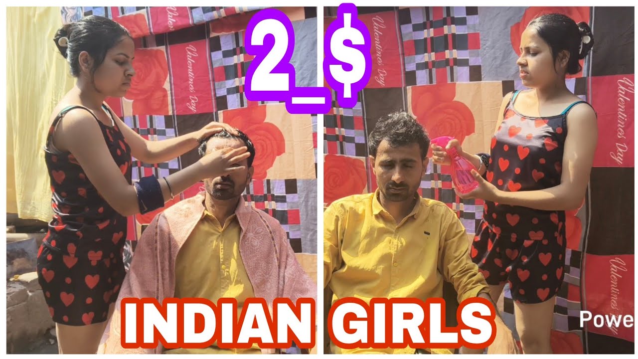 Indian Girls Barber,!!! Head massage and Relax Mind..
