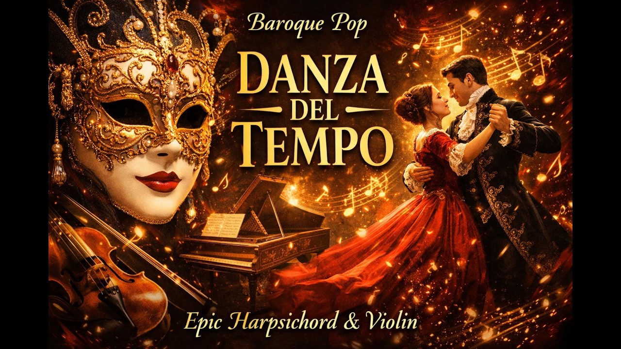 Danza del Tempo – Tanz der Zeit  Baroque Pop Instrumental  Harpsichord & Violin