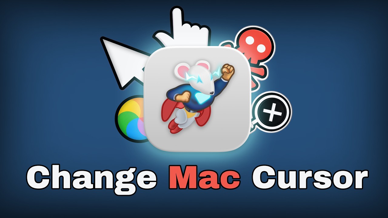 Custom Mac Cursor in Under 20 Seconds