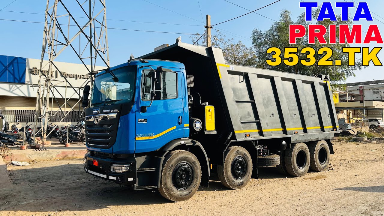 Tata Prima LX 3532.TK BS6 Tipper 2026 Model Review (Price, Features, Mileage, Engine Specifications)