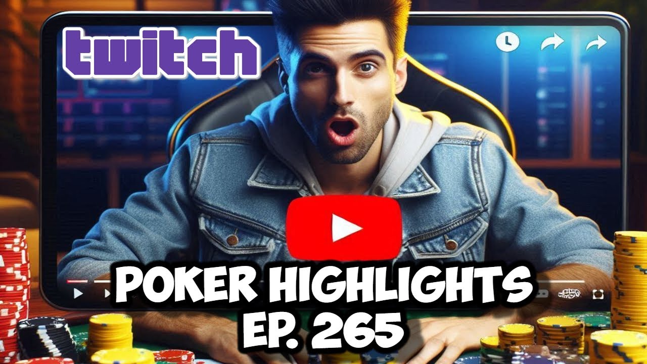 Twitch Poker Moments &mdash; выпуск 265. Лучшие моменты онлайн-покера