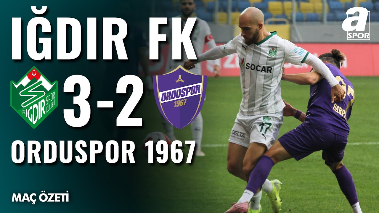 Iğdır FK 3-2 Orduspor 1967 | MA&Ccedil; &Ouml;ZETİ | Ziraat T&uuml;rkiye Kupası 4. Tur Ma&ccedil;ı | 04.12.2025