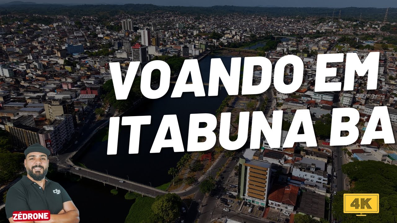 Z&Eacute; DRONE REALIZA VOO EM ITABUNA BAHIA