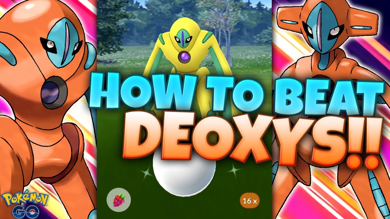 GET THESE MYTHICALS EASILY!!  Pok&eacute;mon GO Deoxys Normal and Defense Forms Raid Guide!