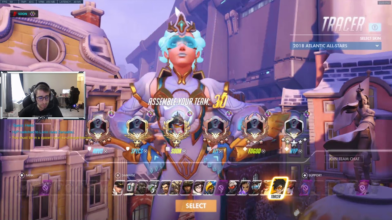 Overwatch Tracer God SoOn Showing His Insane Juke Skills