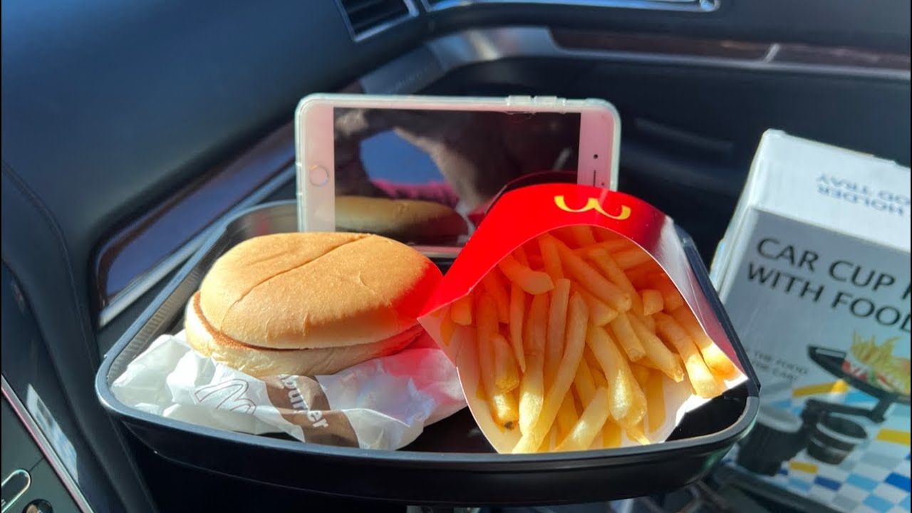 Eating on the Go: A Review of the Car Cup Holder with Food Tray