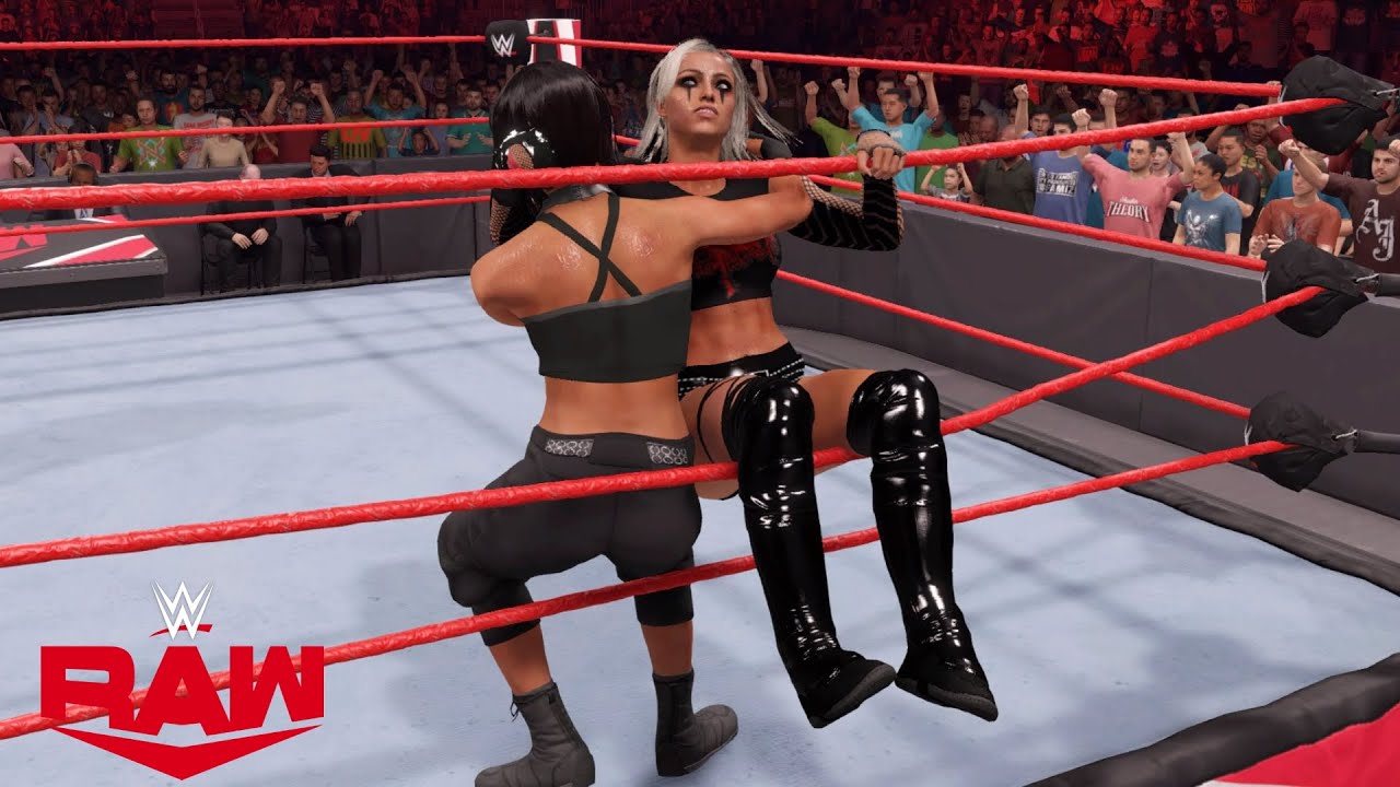 WWE 2K22 RAW LIV MORGAN VS BAYLEY