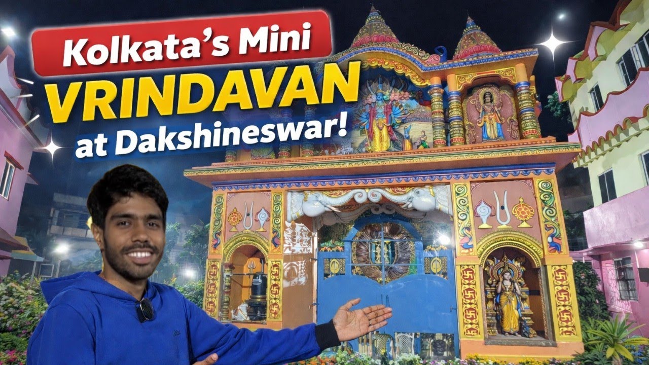 Exploring the Hidden Vrindavan😱🤯 of Kolkata | Mini Vlog | Yashvik Vlogs 21