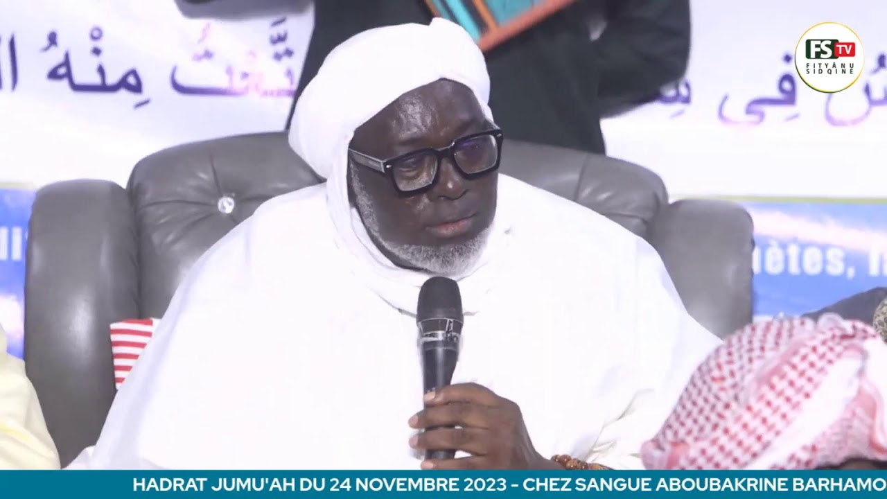 Hadrat Jumah du 24 Novembre 2023 - Chez Mawlana Sangue Barhamou Ndiaye
