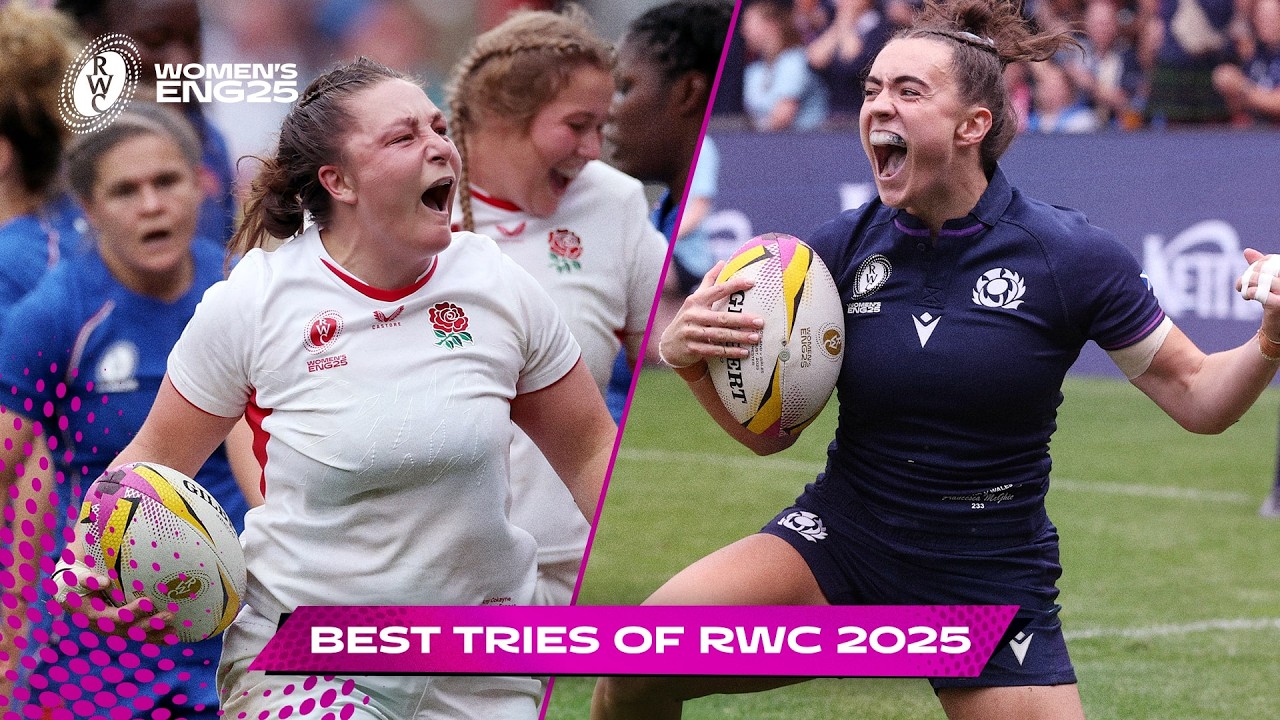 The Moments That Lit Up the Pitch 🤩 | Best Tries from Rugby World Cup 2025