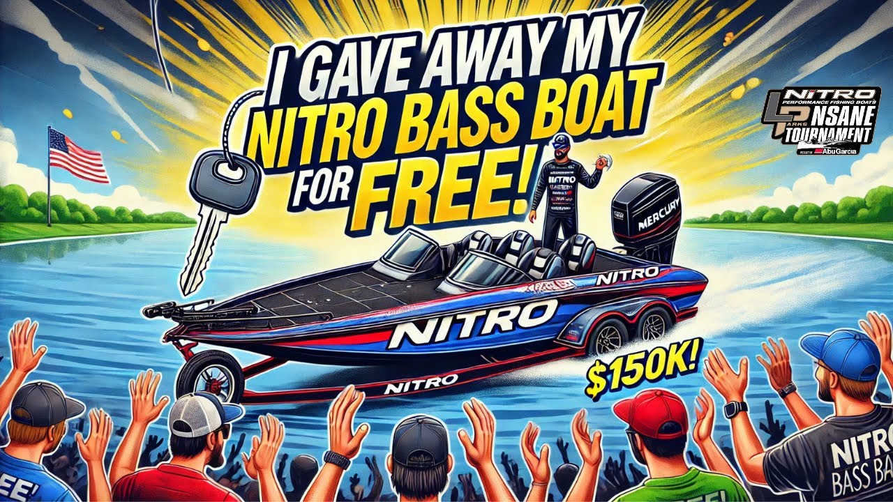 I Gave Away My $150K NITRO Bass Boat FOR FREE! High Stakes HS & College Bass Fishing at 2024 NSANE