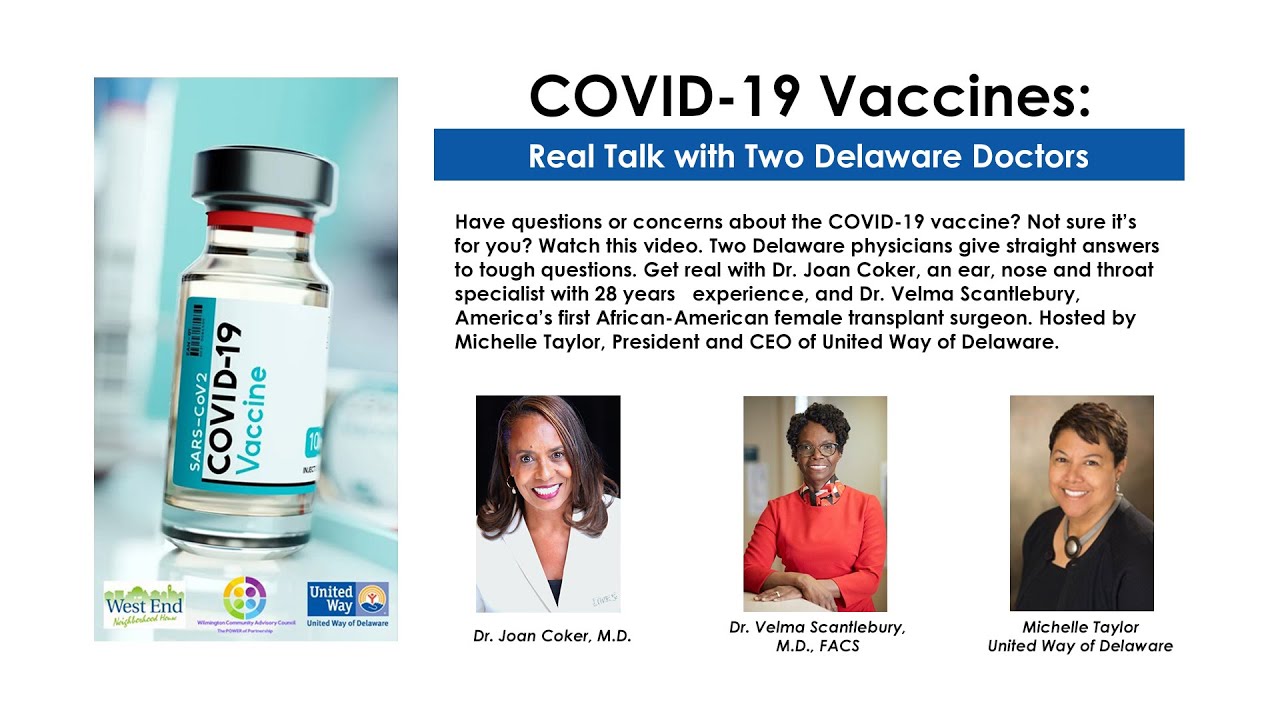 COVID 19 Vaccines: Real Talk with Two Delaware Doctors
