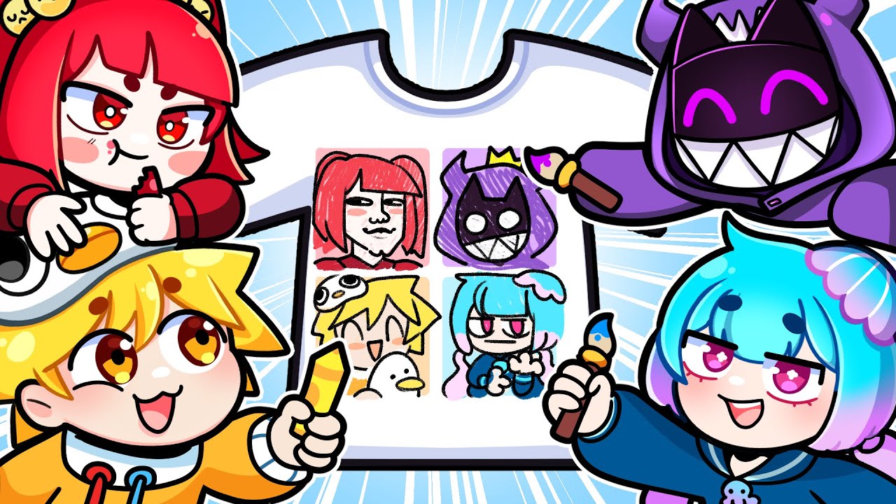 Desenhamos o PRIMEIRO PRODUTO da TURMA DA BATATINHA em Conjunto