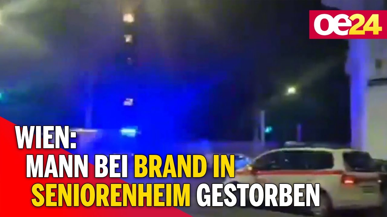 Mann bei Brand in Wiener Seniorenheim gestorben