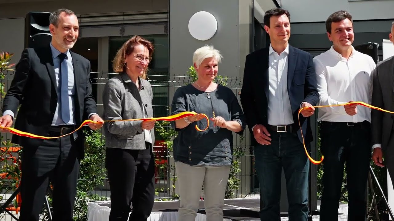 Inauguration du bâtiment Erables le 27 mai 2025