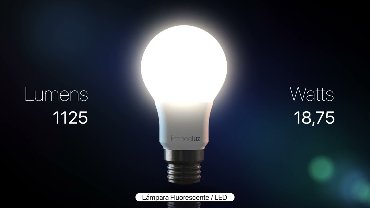 Lumens Vs Watts. C&oacute;mo elegir la bombilla ideal.