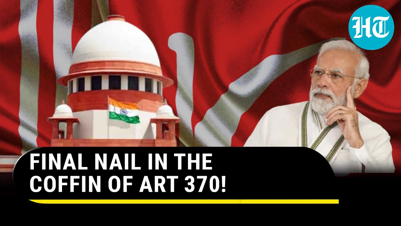 Article 370 Victory For Modi Govt; Abrogation Not Mala fide, Rules SC; 'President Has The Power'