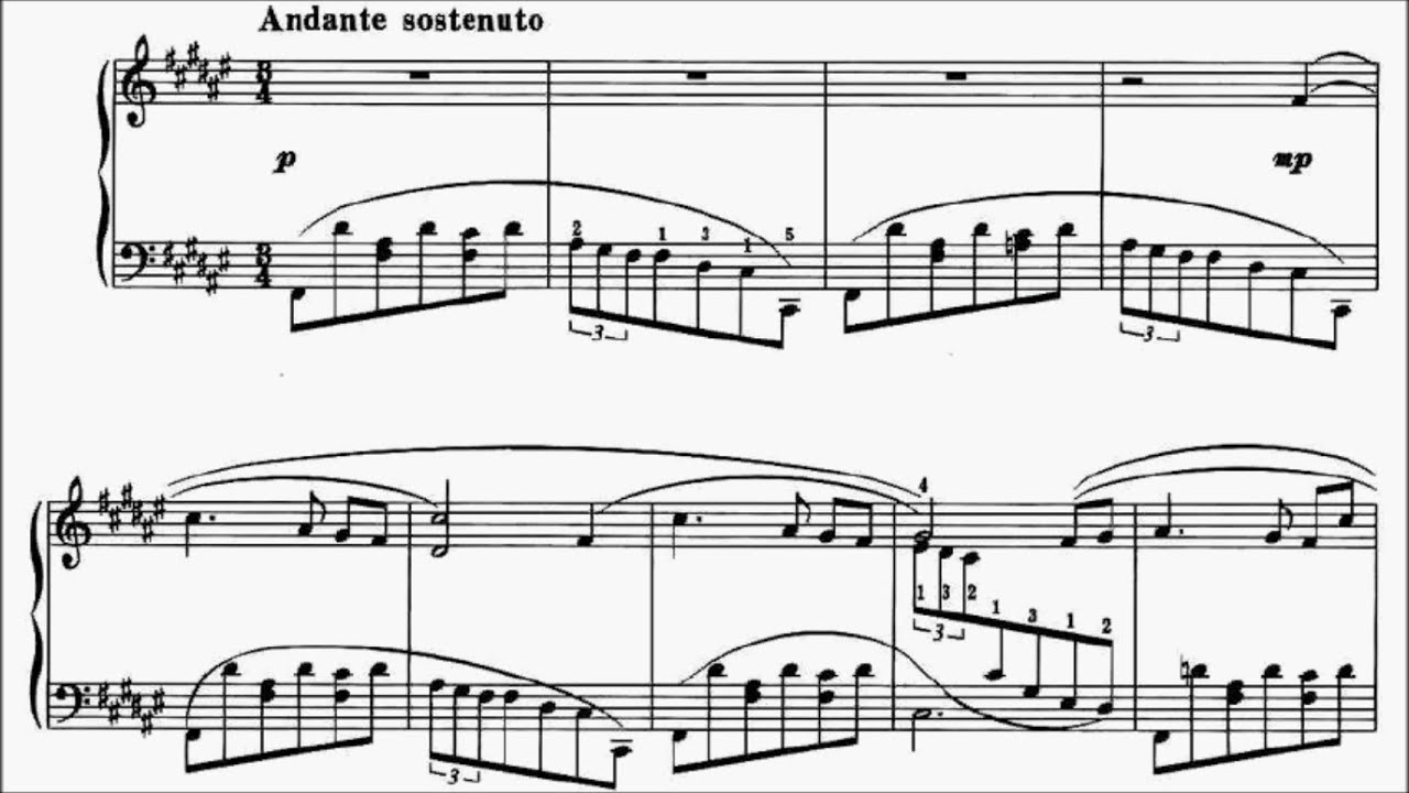 ABRSM Piano 2021-2022 Grade 7 B3 Ni Hongjin Cradle Song Suite No.3 Sheet Music