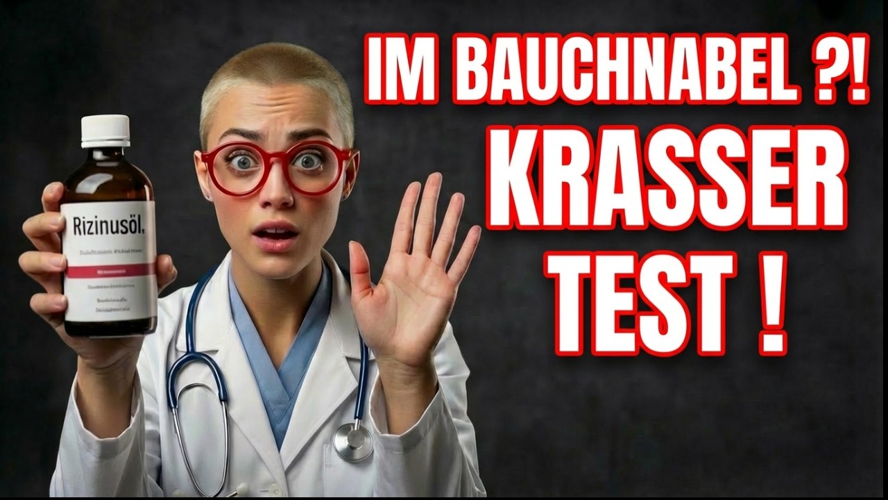 Rizinus&ouml;l im Bauchnabel! Krasser Test!