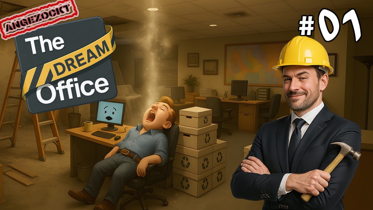 The Dream Office #01 💻 Das erste Büro vermieten #angezockt #deutsch