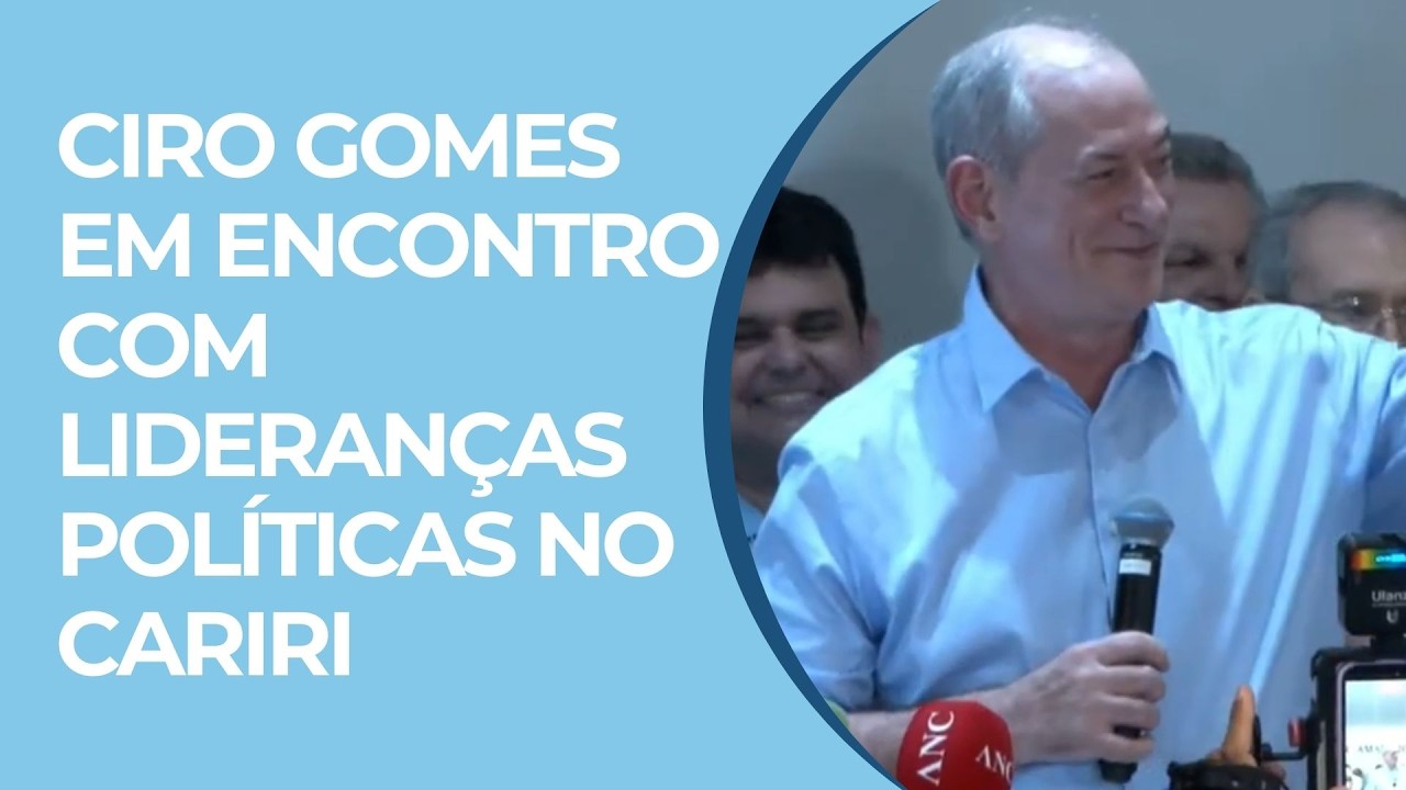 DISCURSO COMPLETO | CIRO GOMES EM ENCONTRO COM LIDERANÇAS DO CARIRI