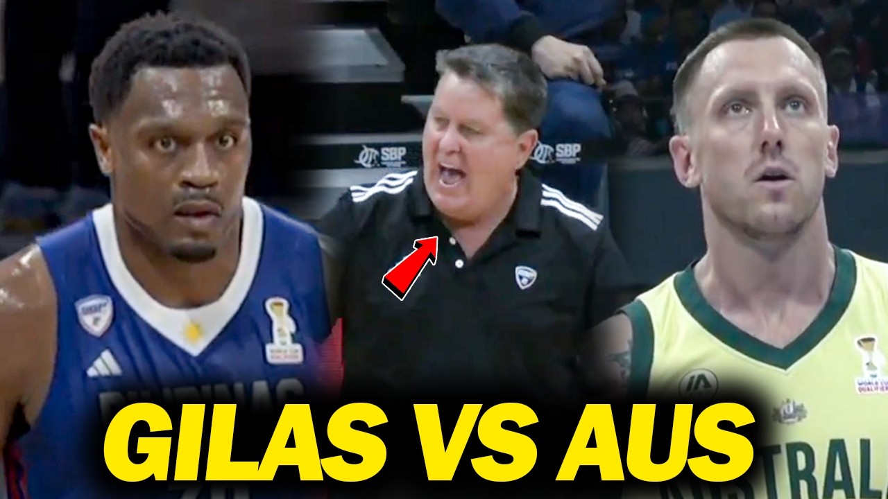 GILAS VS AUSTRALIA | Anyare sa Gilas Galit na Galit si Coach Tim! Nagpaulan ng Tres ang Boomers!