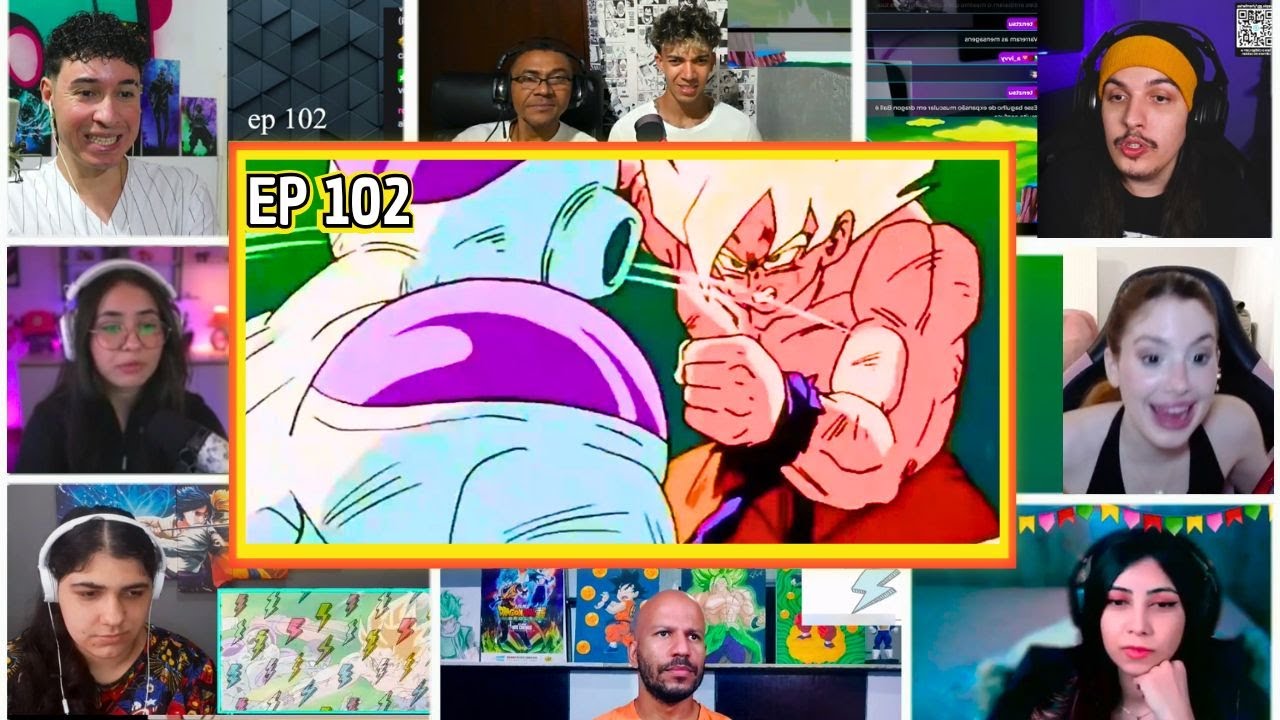 PESSOAS REAGINDO A LUTA GOKU VS FREEZA EM NAMEKUZEI!!! Multi-Reações - Dragon Ball Z EP 102