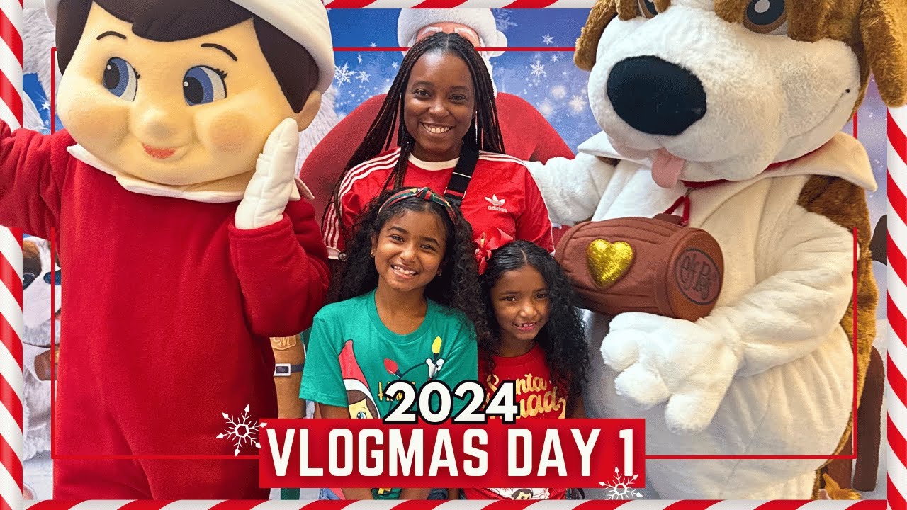 Fletcher the Elf is back!....and so is VLOGMAS!  | Vlogmas 2024 Day 1 🎄