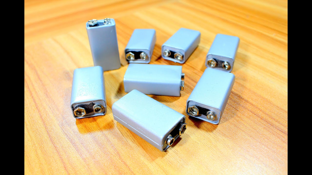 3 useful things can be made with 9v battery - life hacks