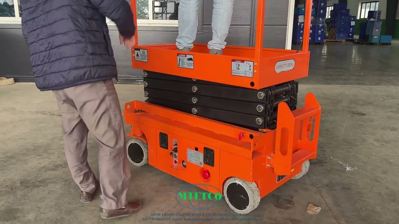 Giới thiệu xe nâng tự hành EVERLIFT  FSJY3.9 - YZ An Toàn Hiệu Quả Và Tiết Kiệm.