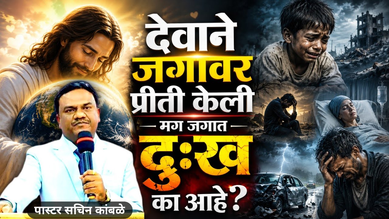 देवाने जगावर प्रीती केली मग जगात दुःख का आहे?/ Bible Explained / Bible Truth / योहान 3:16 /John-3:16