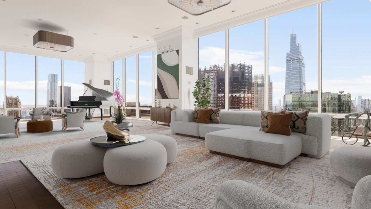 TOURING an ELITE NYC DUPLEX PENTHOUSE W RYAN SERHANT | 641 5th Ave PH45 | SERHANT. Signature Tour