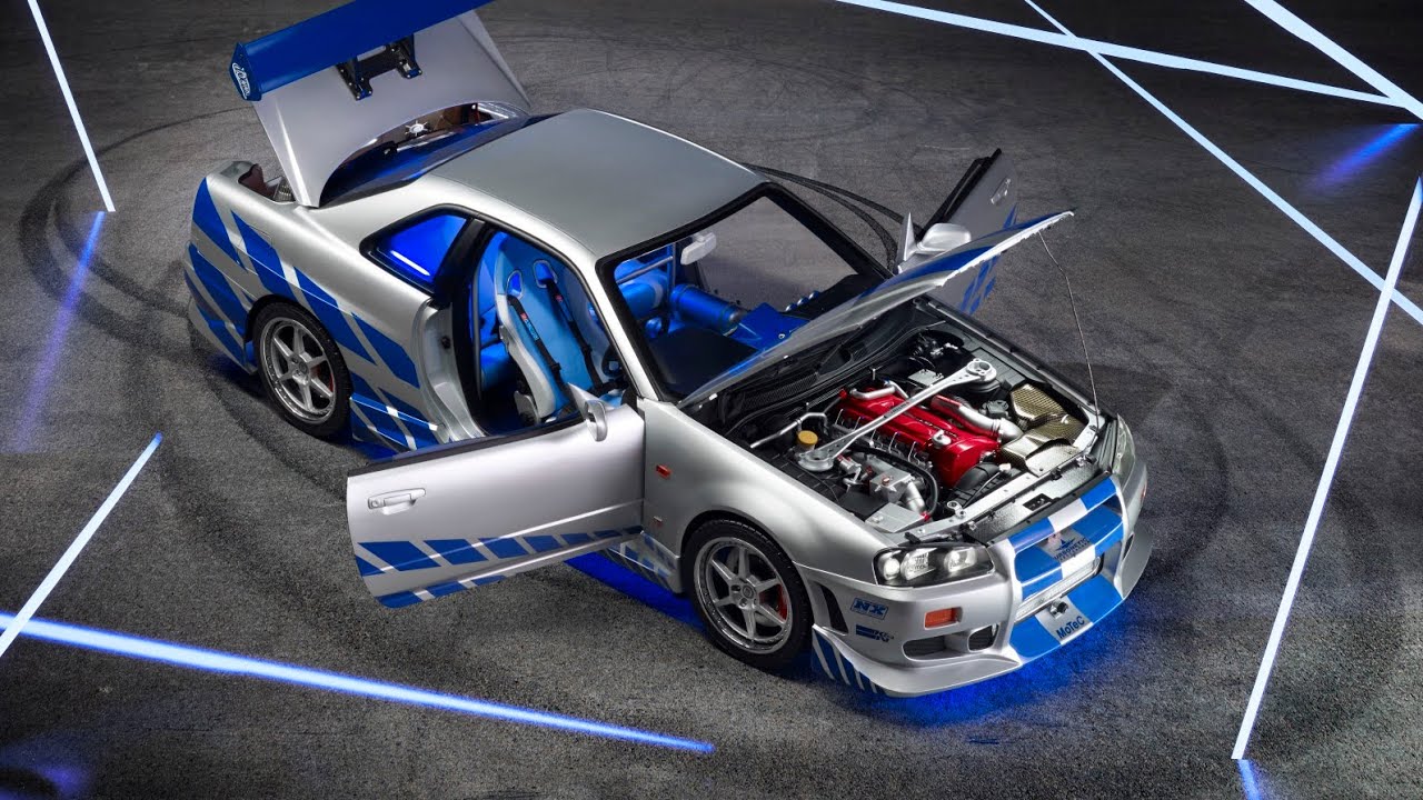Deagostini - Halálos Iramban - Nissan Skyline GT-R R34 (1:8) - 1-2.szám összeszerelés