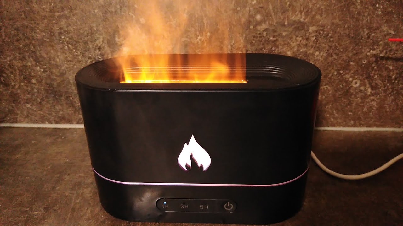 Inside a flame effect humidifier (with schematic)