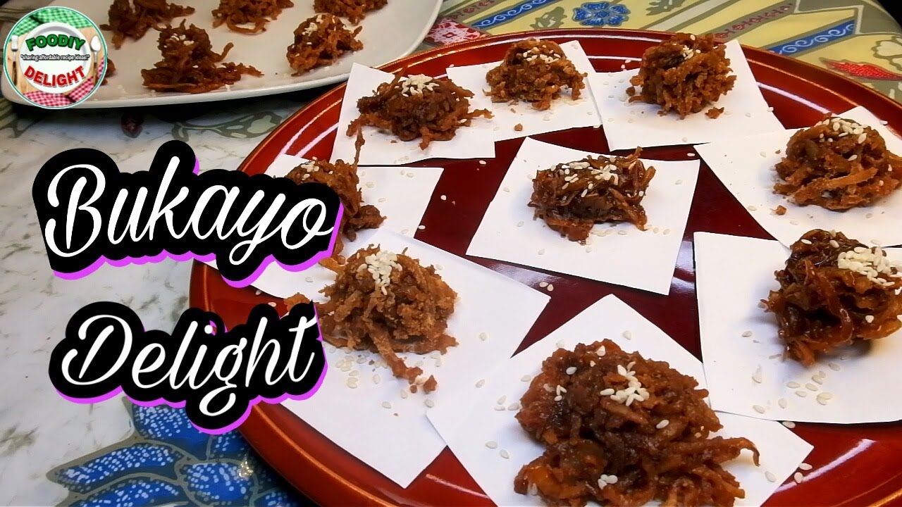 MAKE YOUR OWN PASALUBONG | COCONUT CANDY RECIPE | FILIPINO FOOD | FOODIY DELIGHT (Bukayo Recipe)