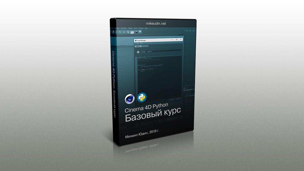 Cinema 4D Python.  Базовый курс.  Занятие 1