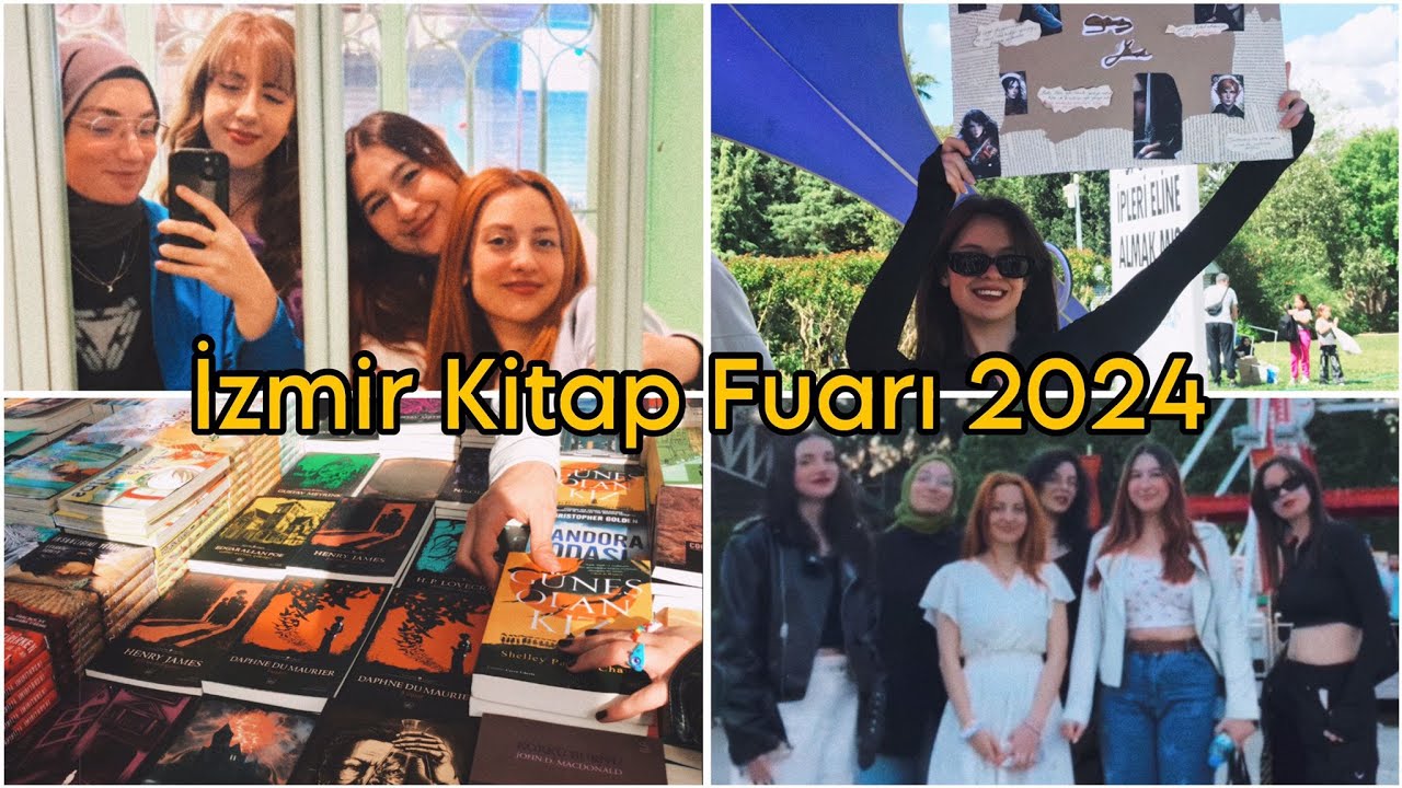 İzmir kitap fuarı ve İzmir vlog 2024